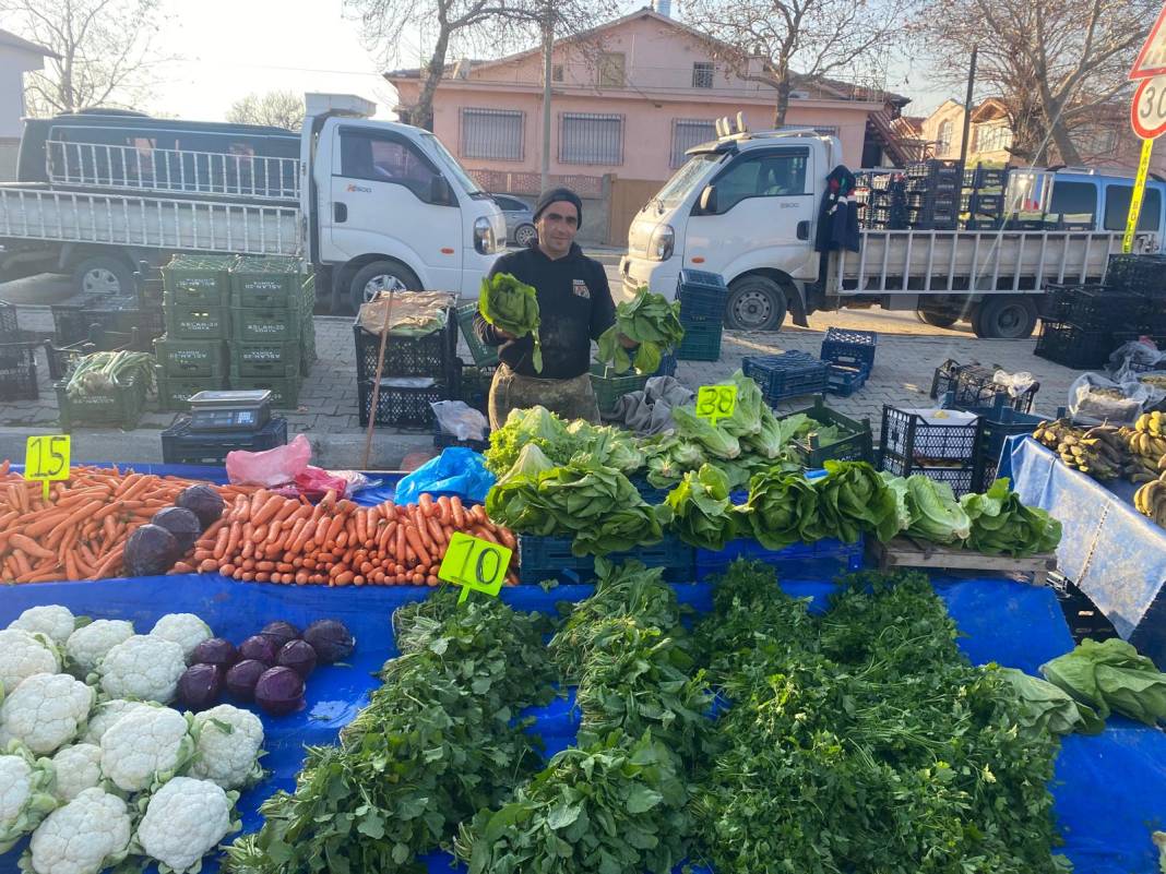 Konya’daki semt pazarlarında fiyatlar değişti 8